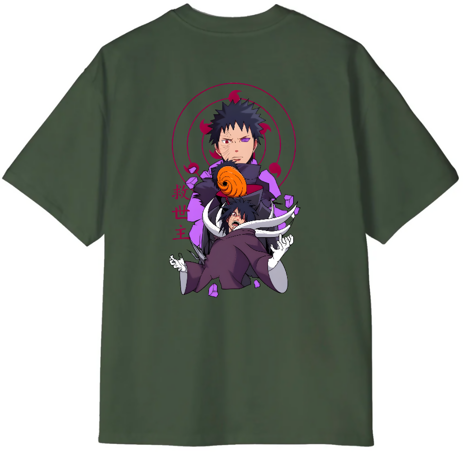 OBITO UCHIHA - (A3 OVERSIZED TEE )