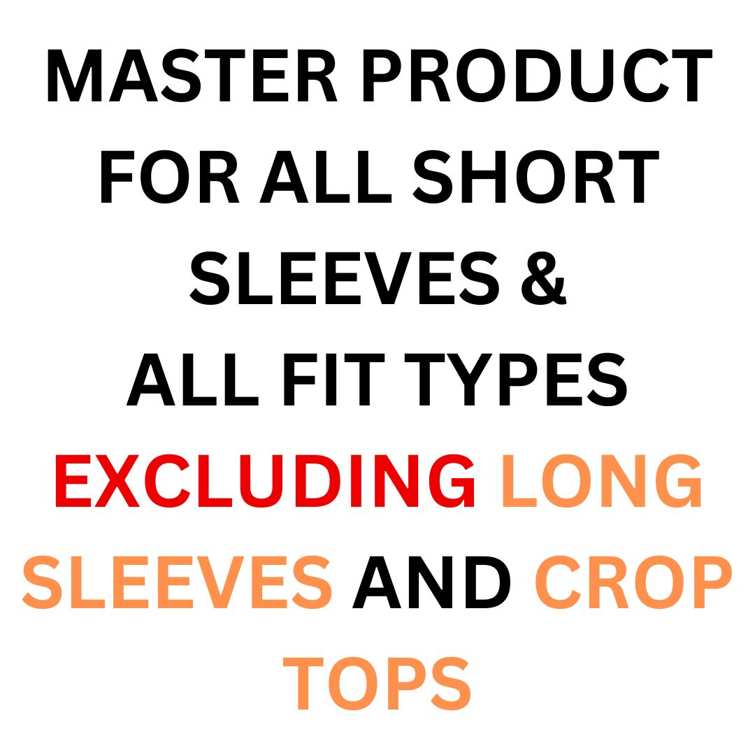 Items in your package - Short Sleeves