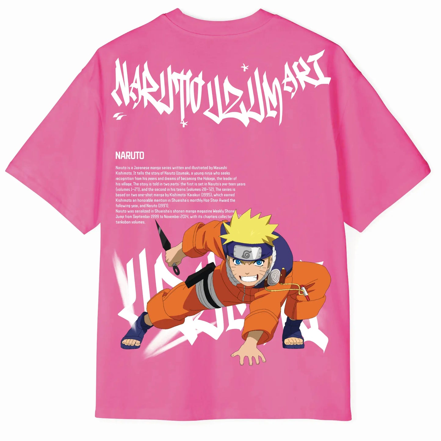Naruto Uzumaki Streetwear Oversized Tee
