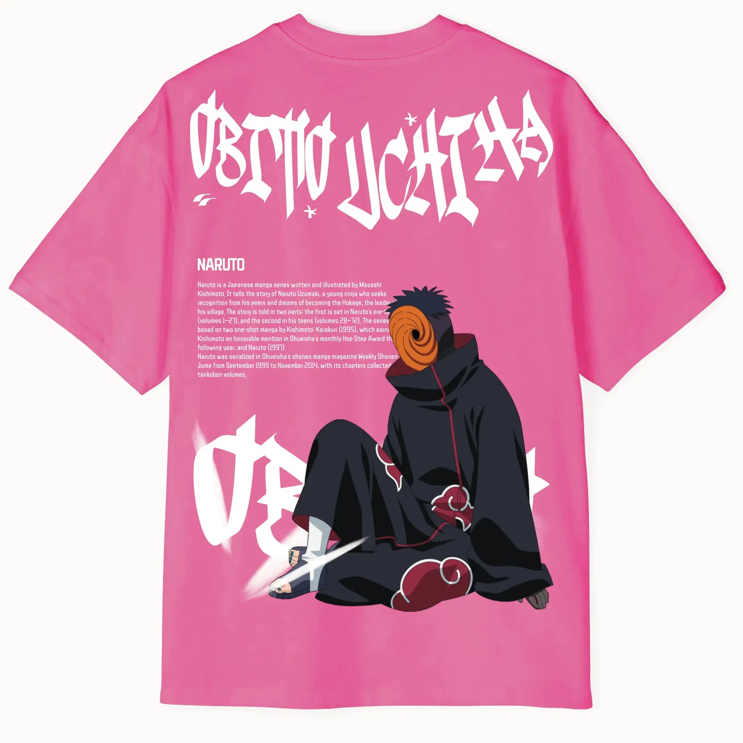 Obito Uchiha Streetwear Oversized Tee