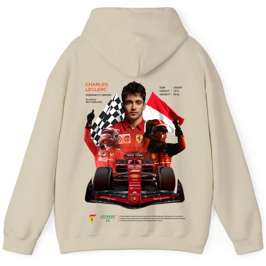 Ferrari F1 Charles LECLERC 16 Hoodie