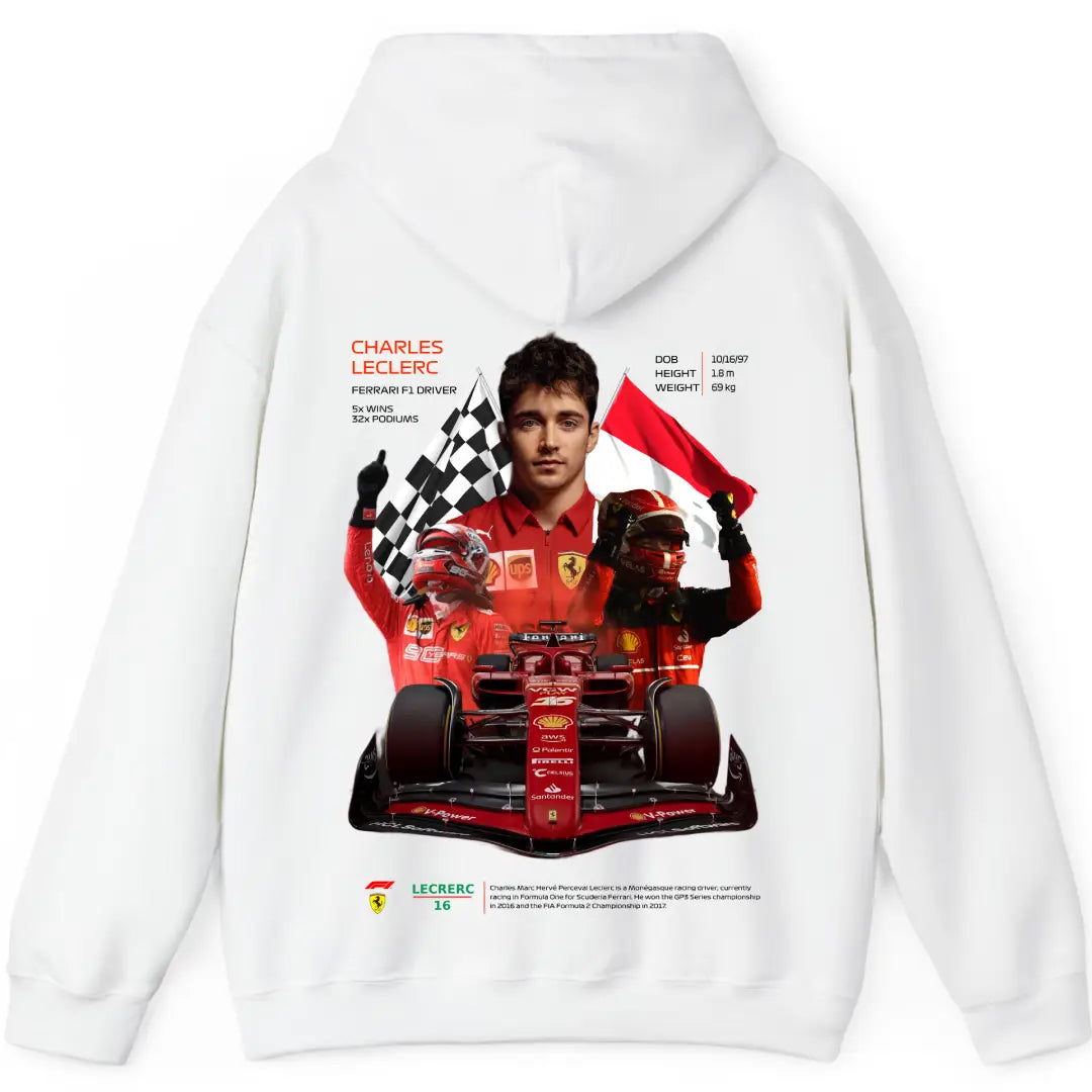 Ferrari F1 Charles LECLERC 16 Hoodie