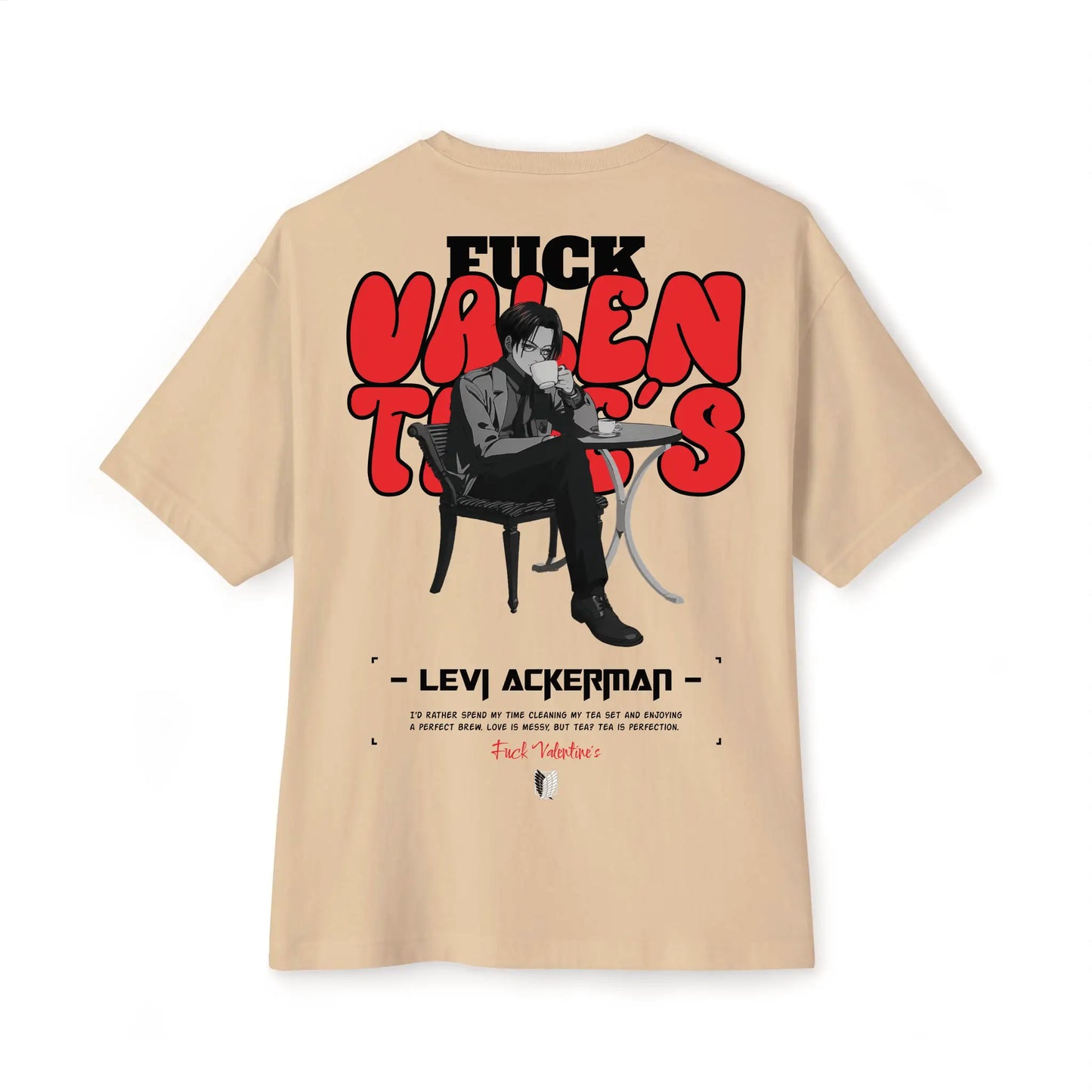 F*ck Valentine's - AOT Oversized Tee