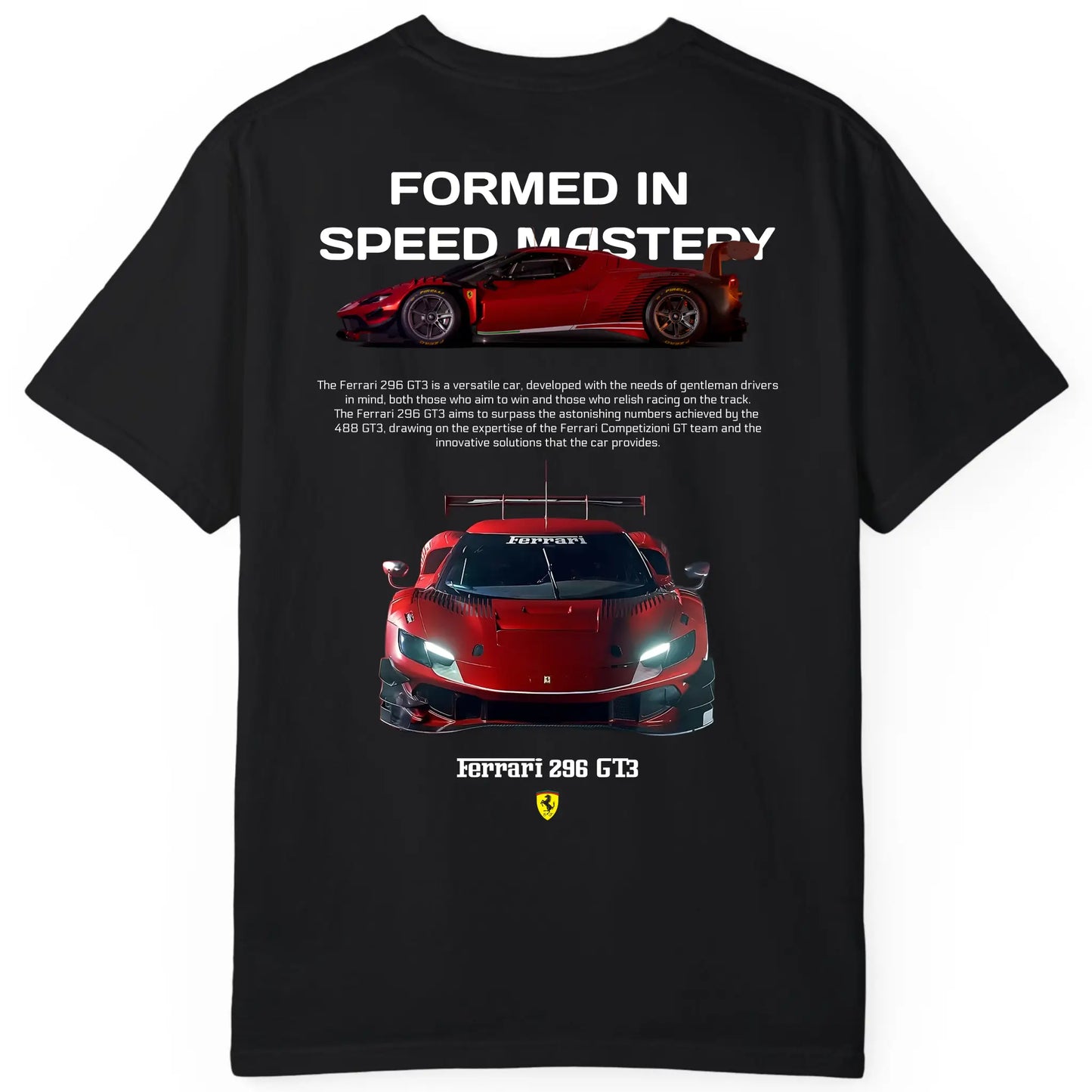 Ferrari 296 GTS Regular Fit Tee