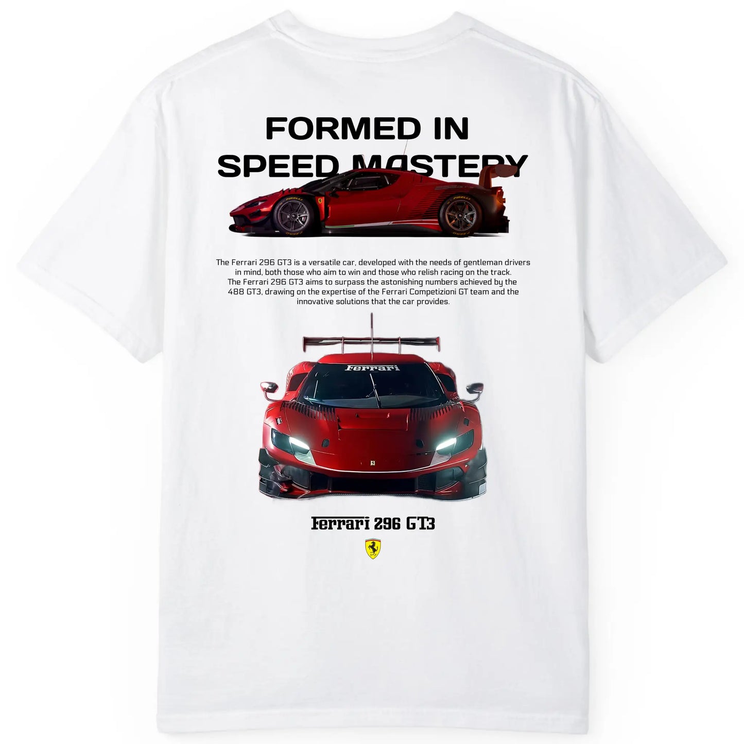 Ferrari 296 GTS Regular Fit Tee