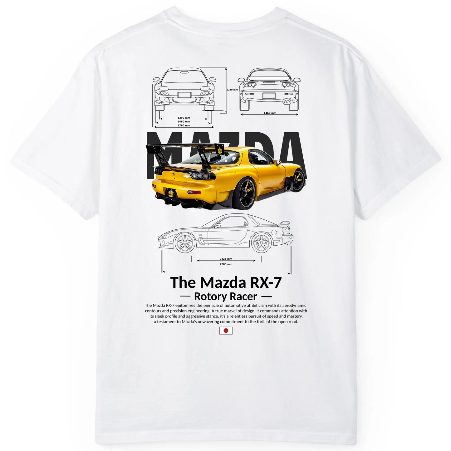 Mazda RX7 Regular Fit Tee
