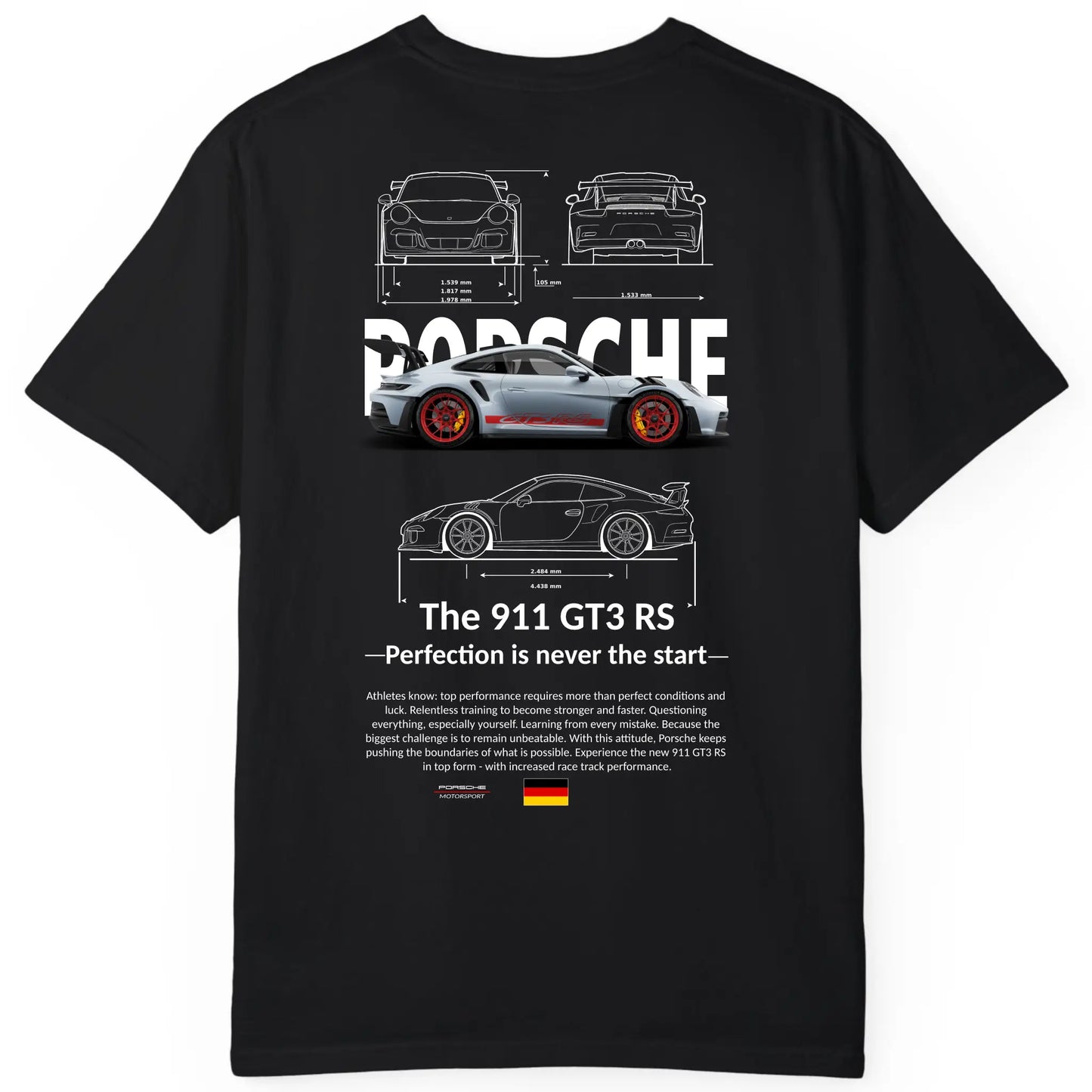 Porsche 911 GT3 RS Regular Fit Tee