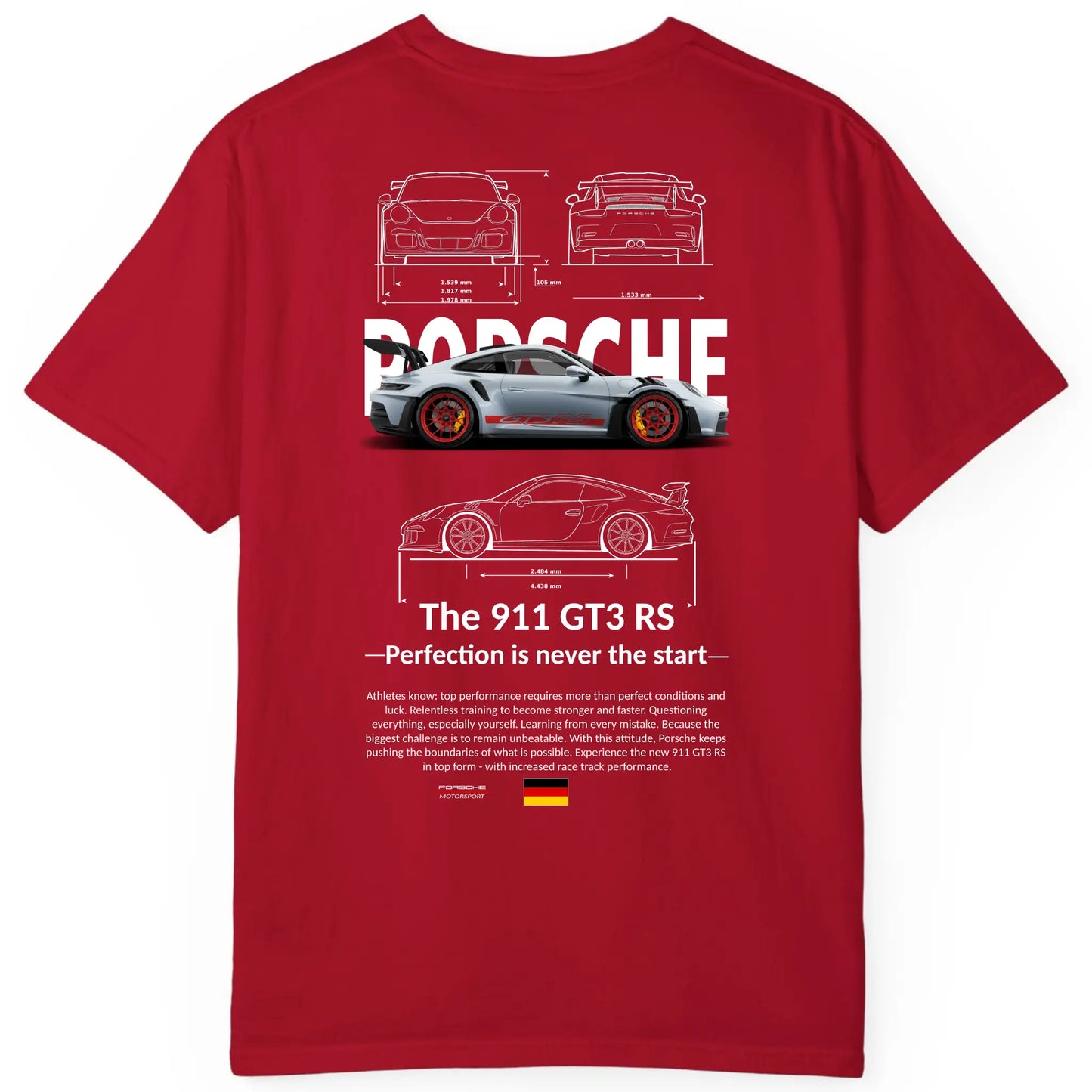 Porsche 911 GT3 RS Regular Fit Tee