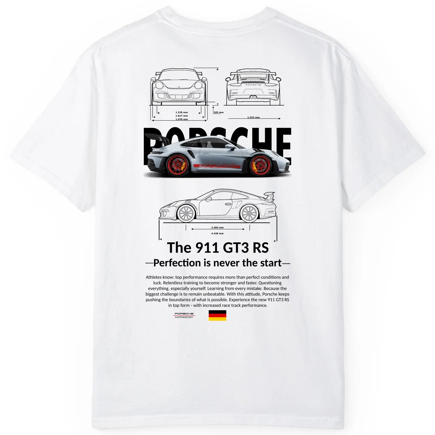 Porsche 911 GT3 RS Regular Fit Tee