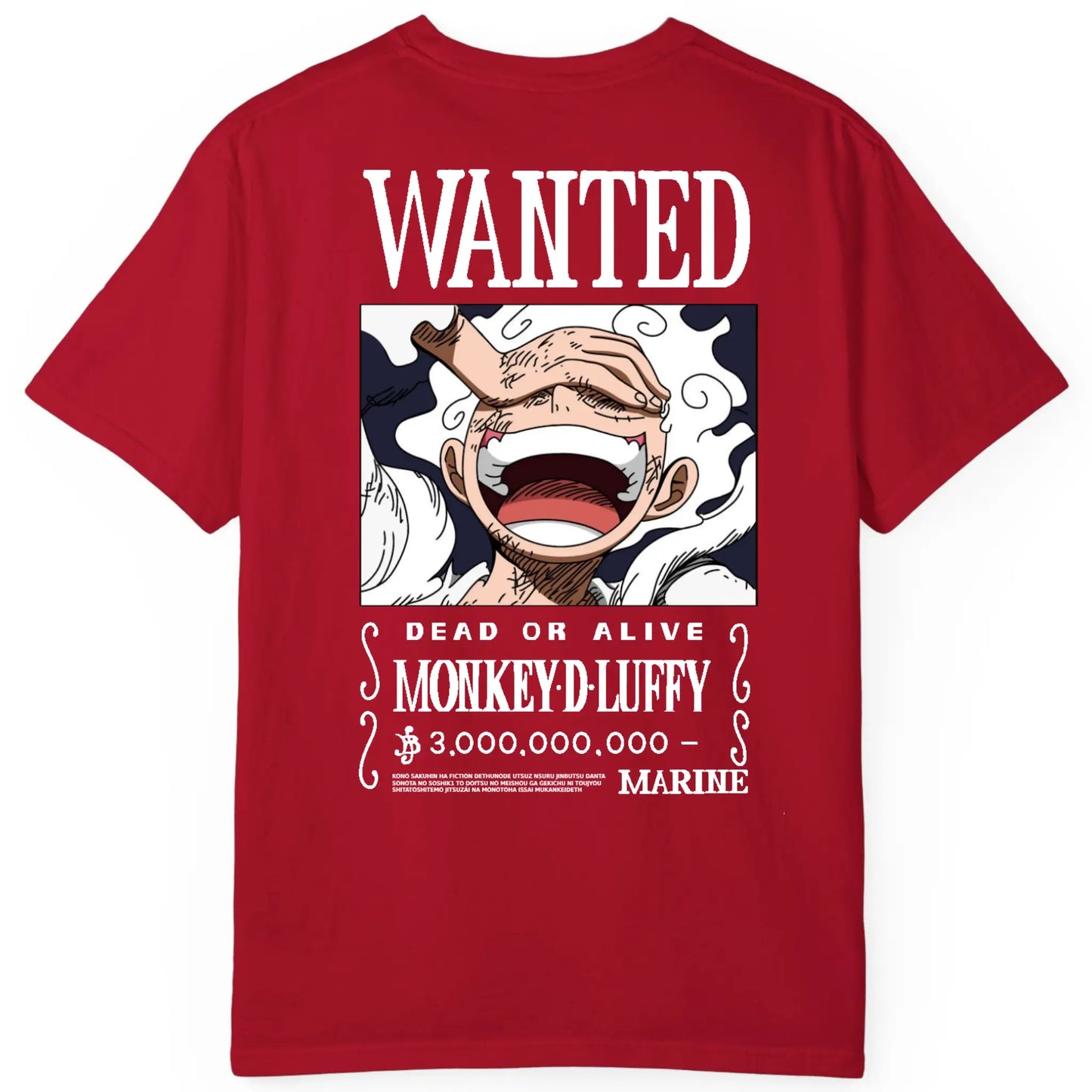 WANTED LUFFY Regular Fit Tee