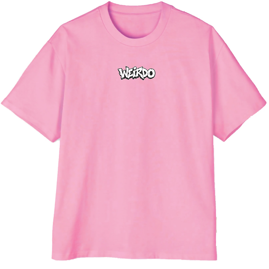 Cyber Girl Graffiti Oversized Tee