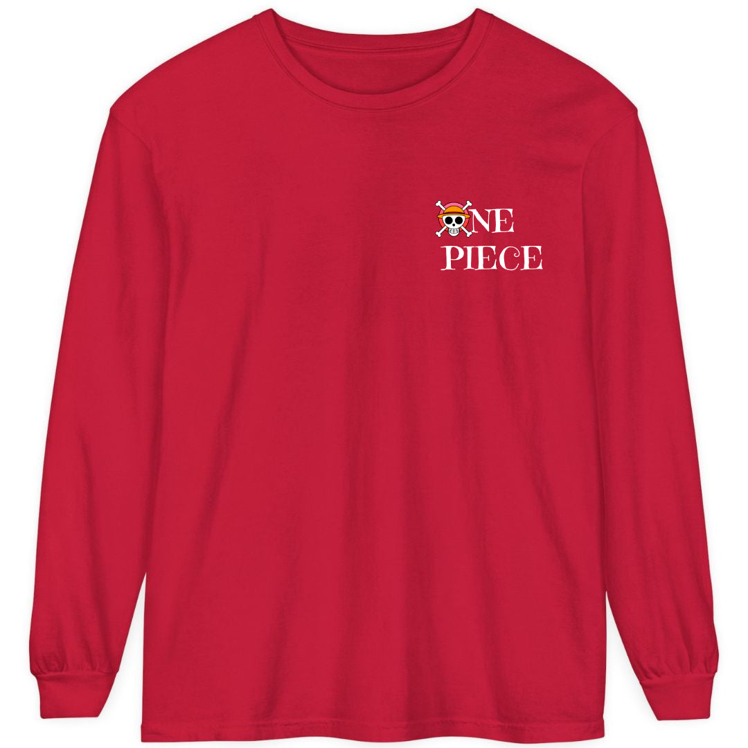 LUFFYHNDL Long Sleeve Tee - Red