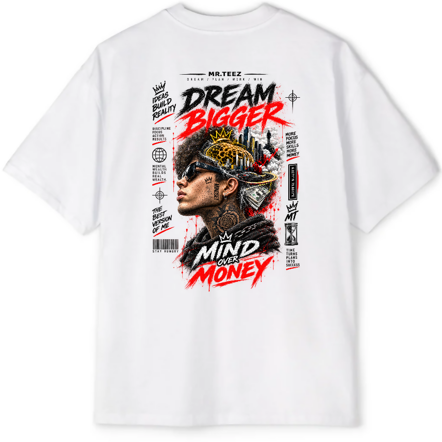 Dream Bigger Oversized Unisex Tee