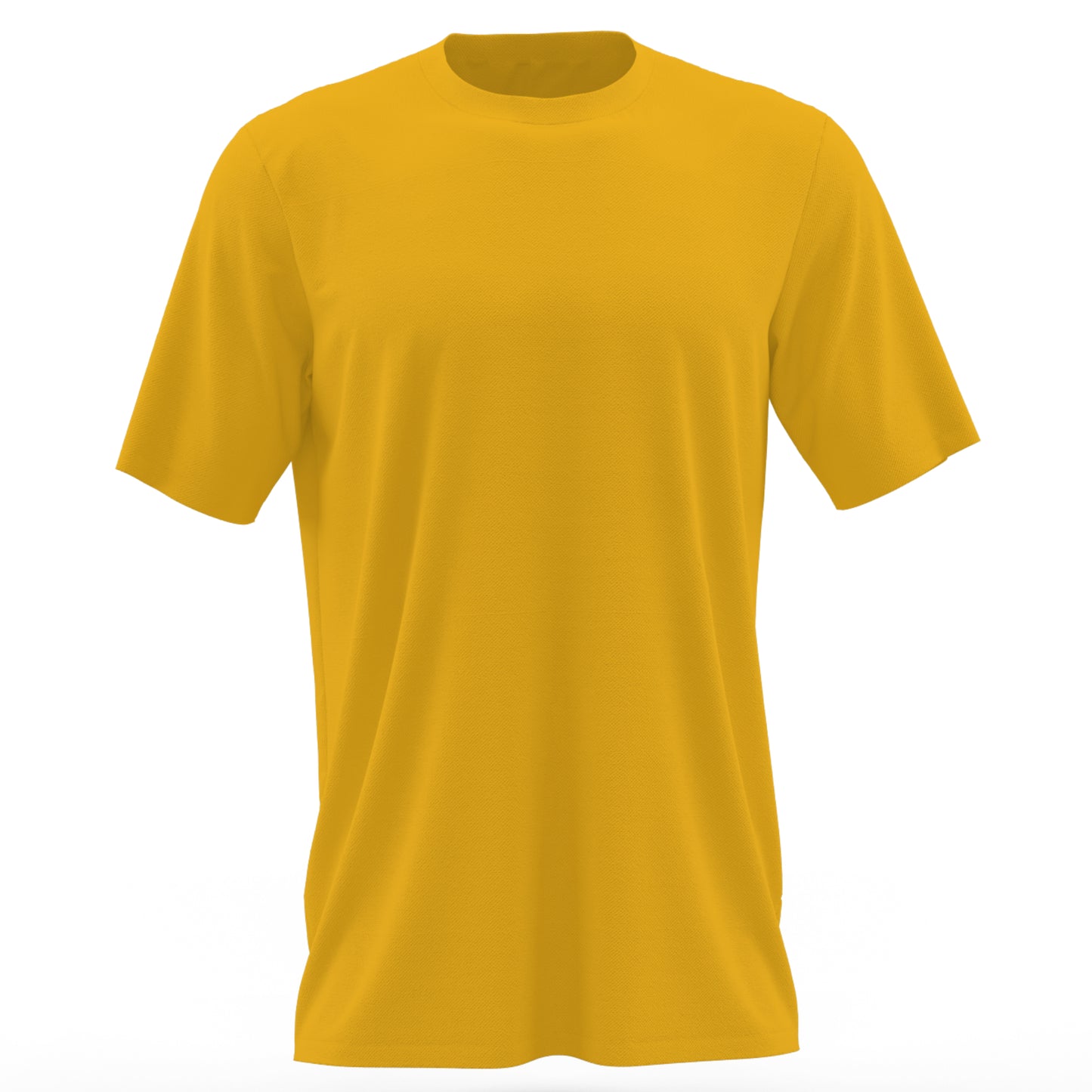 Yellow Bird Unisex Round Collar Plain T Shirt