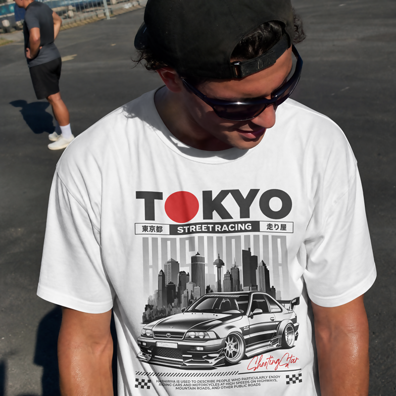 Hashiriya Street Racing Oversized Tee