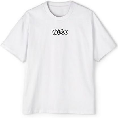 Cyber Girl Graffiti Oversized Tee