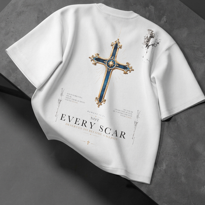 Not Every Scar Oversized Tee