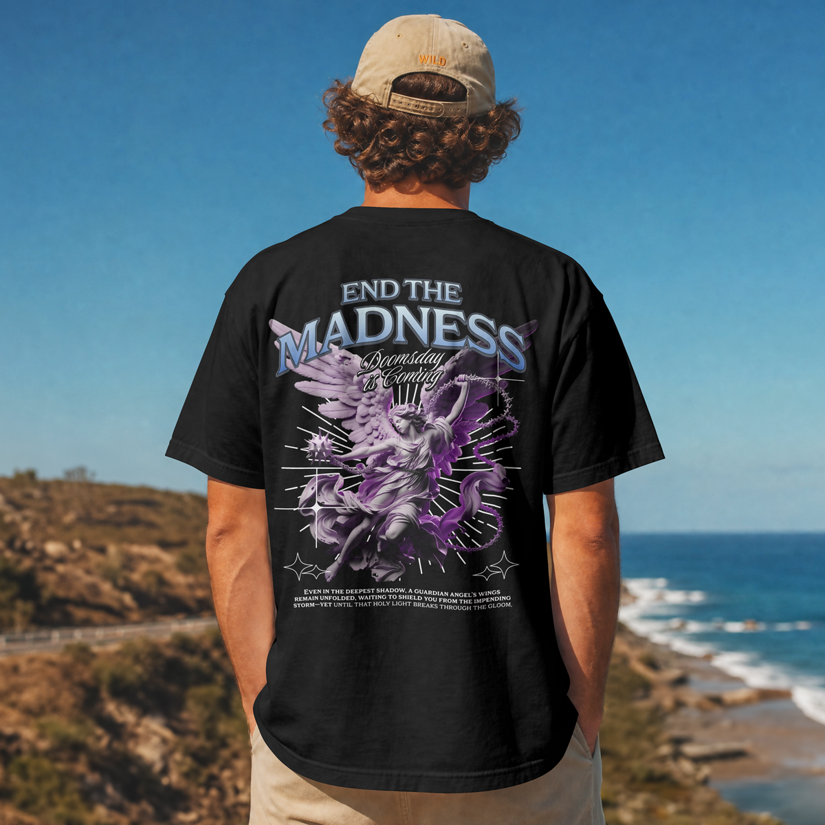 Angelic-End The Madness Oversized Tee