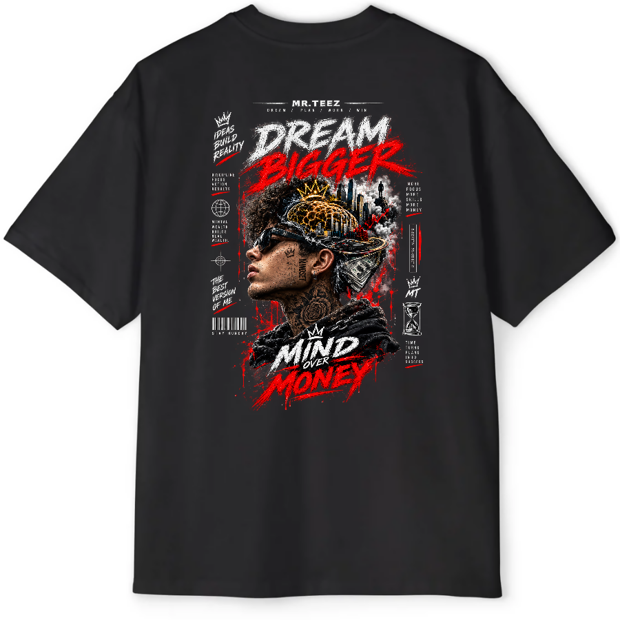 Dream Bigger Oversized Unisex Tee