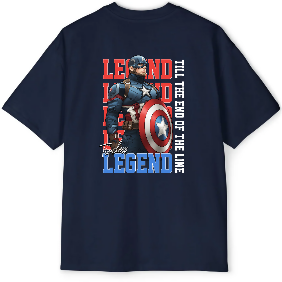 Captain America: Timeless Legend - Oversized Tee