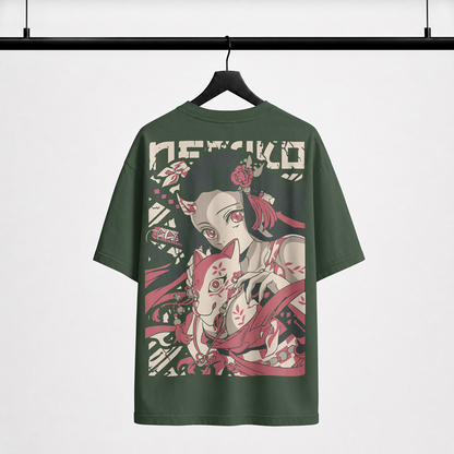 Nezuko Mhm Oversized Tee