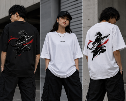 NORTHBOUND – Crimson Ronin Oversized Tee