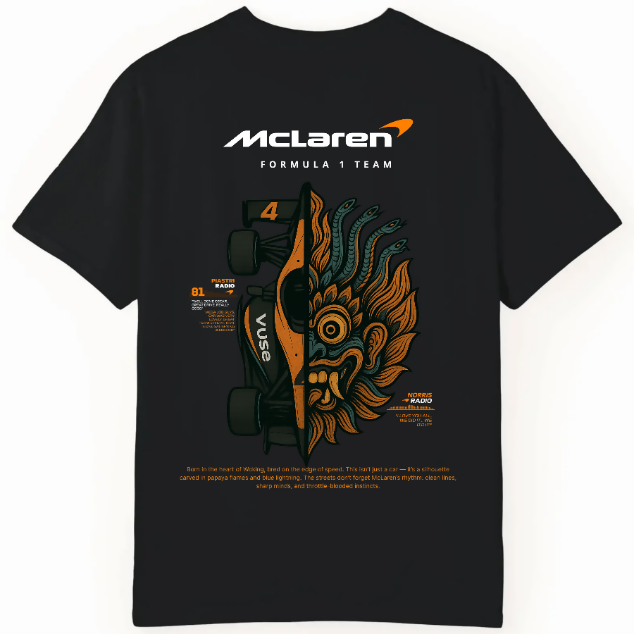 Mclaren Racing x Yaka Mask Tee - Regular Fit Tee