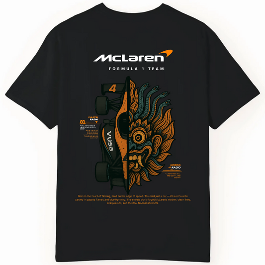Mclaren Racing x Yaka Mask Tee - Regular Fit Tee
