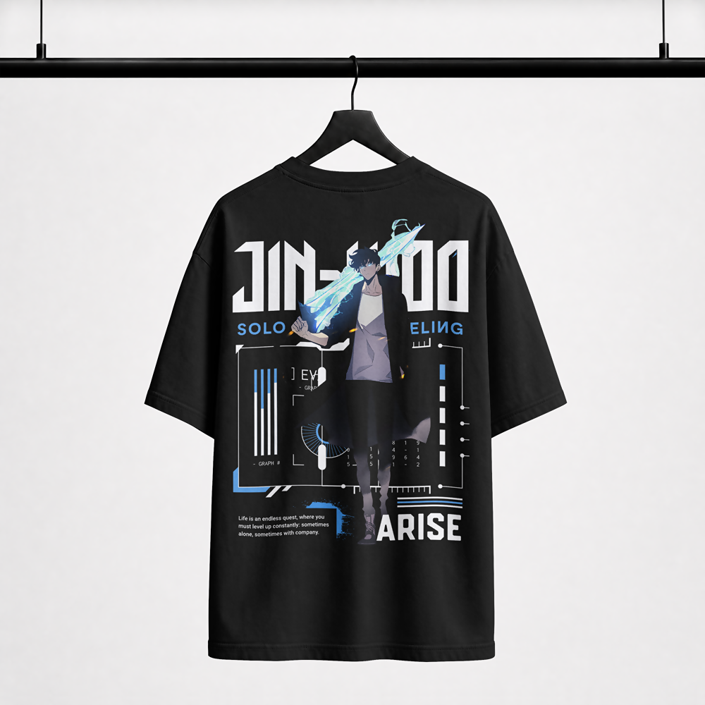 Sung Jin-Woo, Solo Leveling Oversized Tee