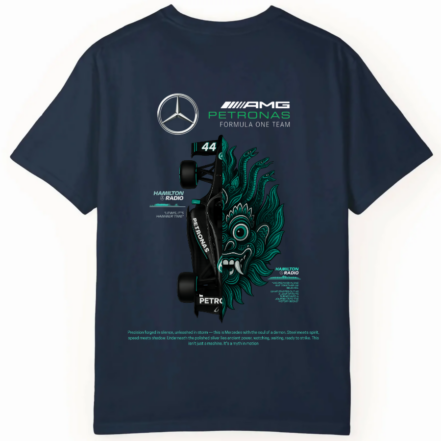 Mercedes Racing x Yaka Mask Tee - Regular Fit Tee