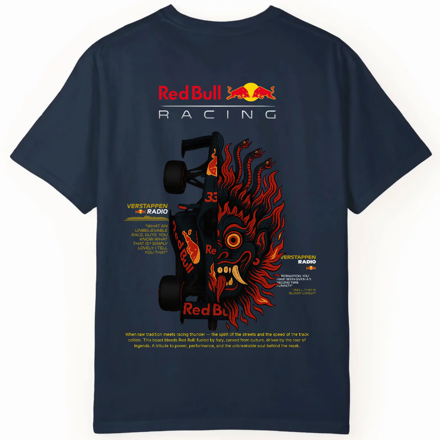 Red Bull Racing x Yaka Mask Tee - Regular Fit Tee