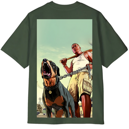 Grand Theft Auto Back Printed
