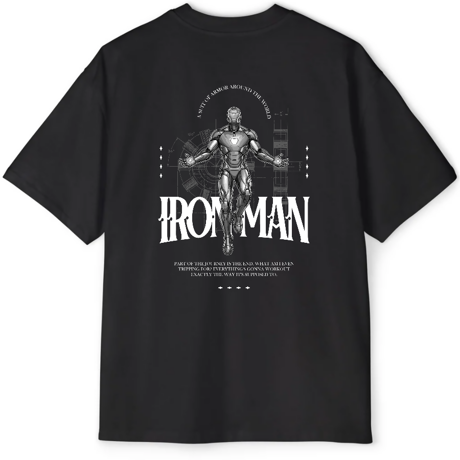 Iron Man: Legend - Oversized Tee