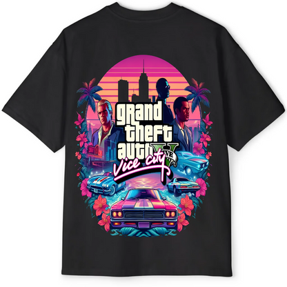 Grand Theft Auto Back Printed
