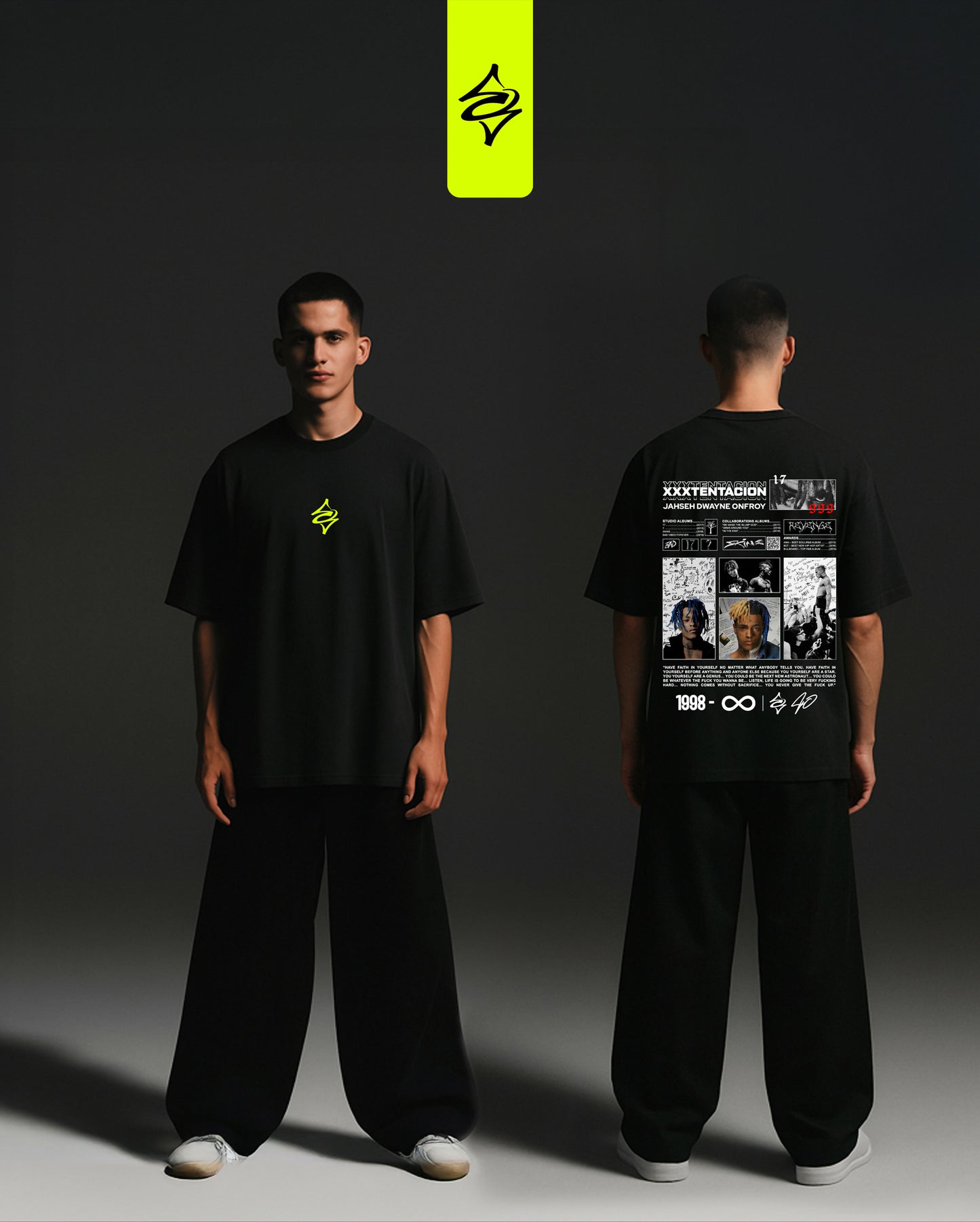 "XXXTENTACTION" - Oversized T-Shirt