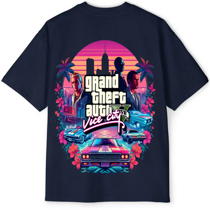 Grand Theft Auto Back Printed