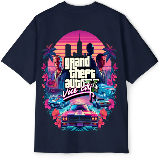 Grand Theft Auto Back Printed