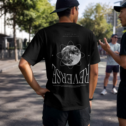 Reverse Moon Gravity Oversized Tee