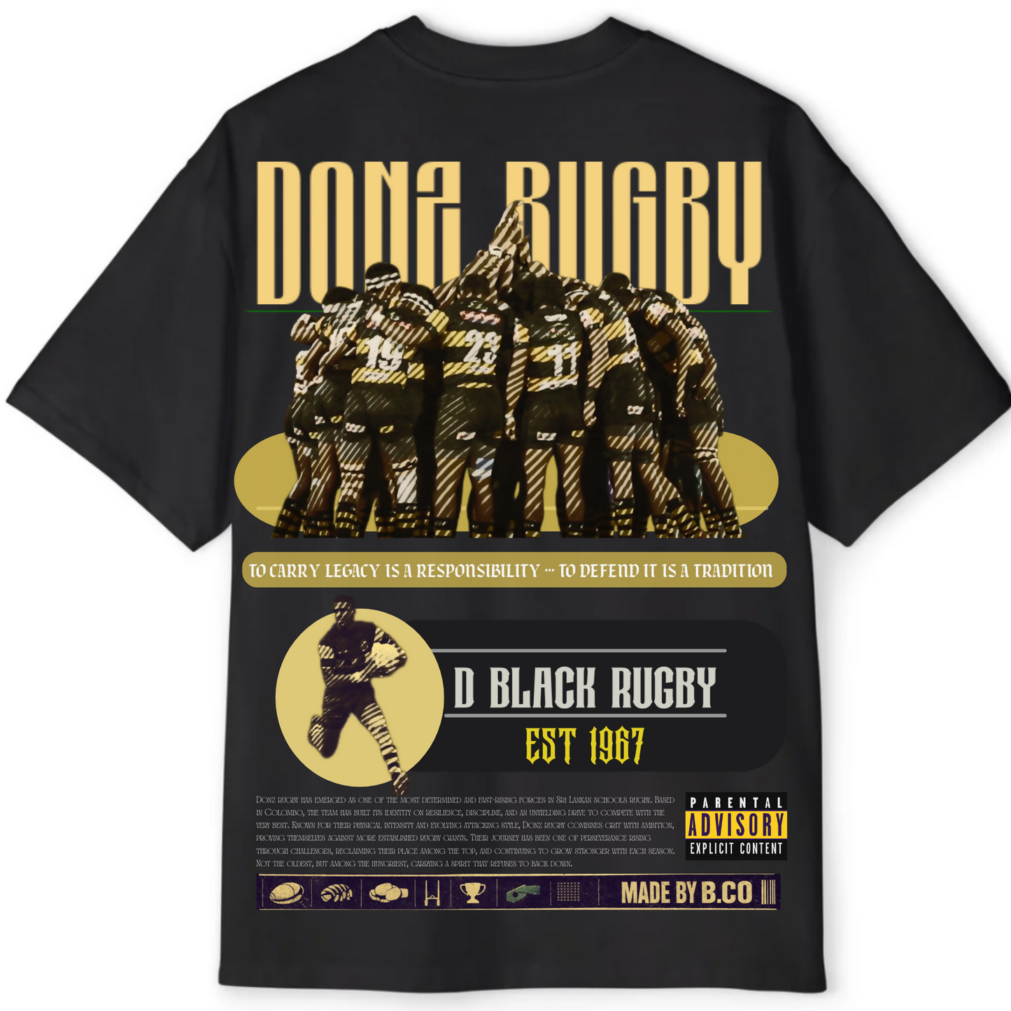Donz Rugby - Oversized Fit