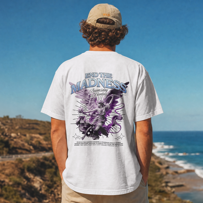 Angelic-End The Madness Oversized Tee