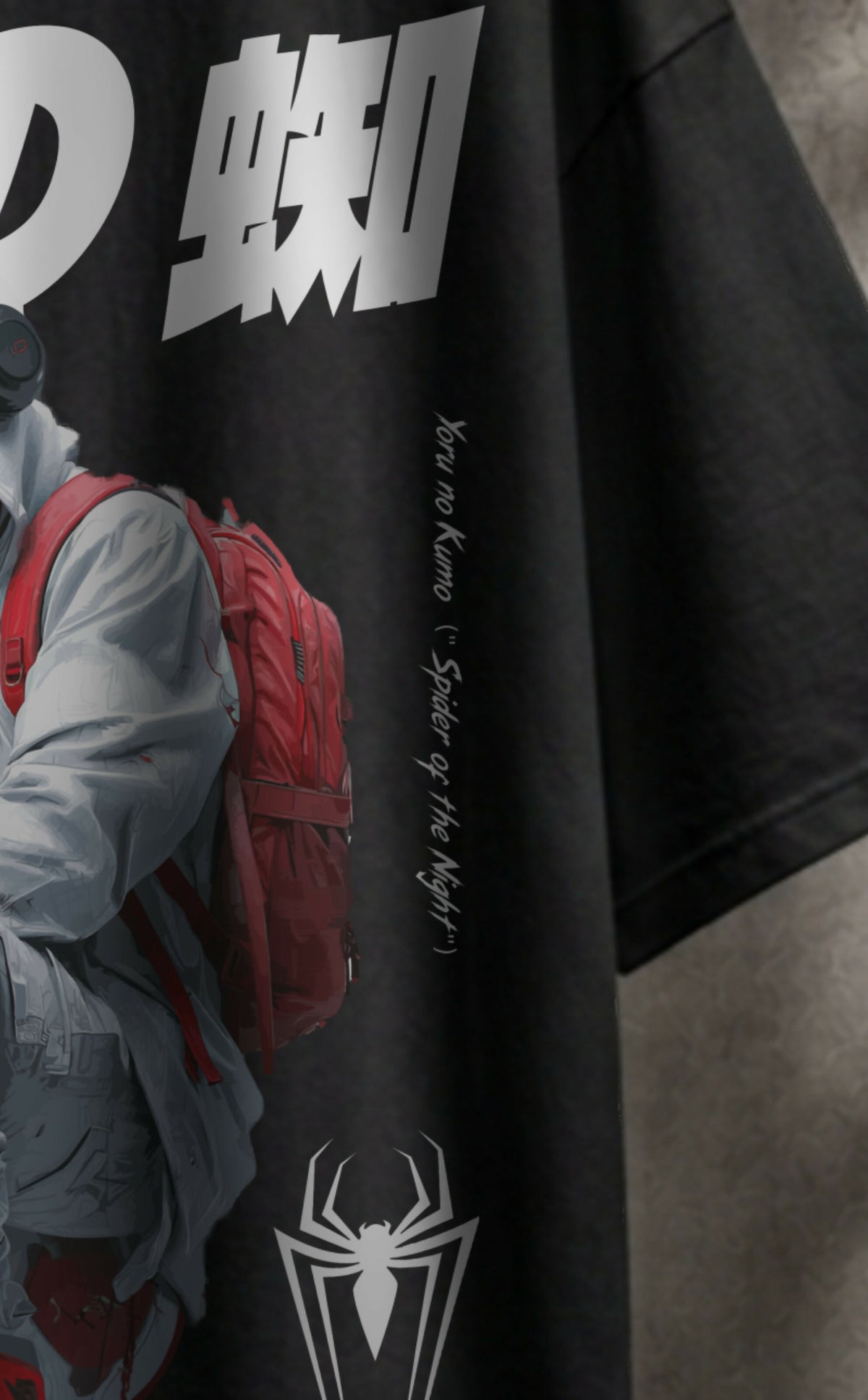 Yoru no Kumo - Spider of the Night - OVERSIZED TEE