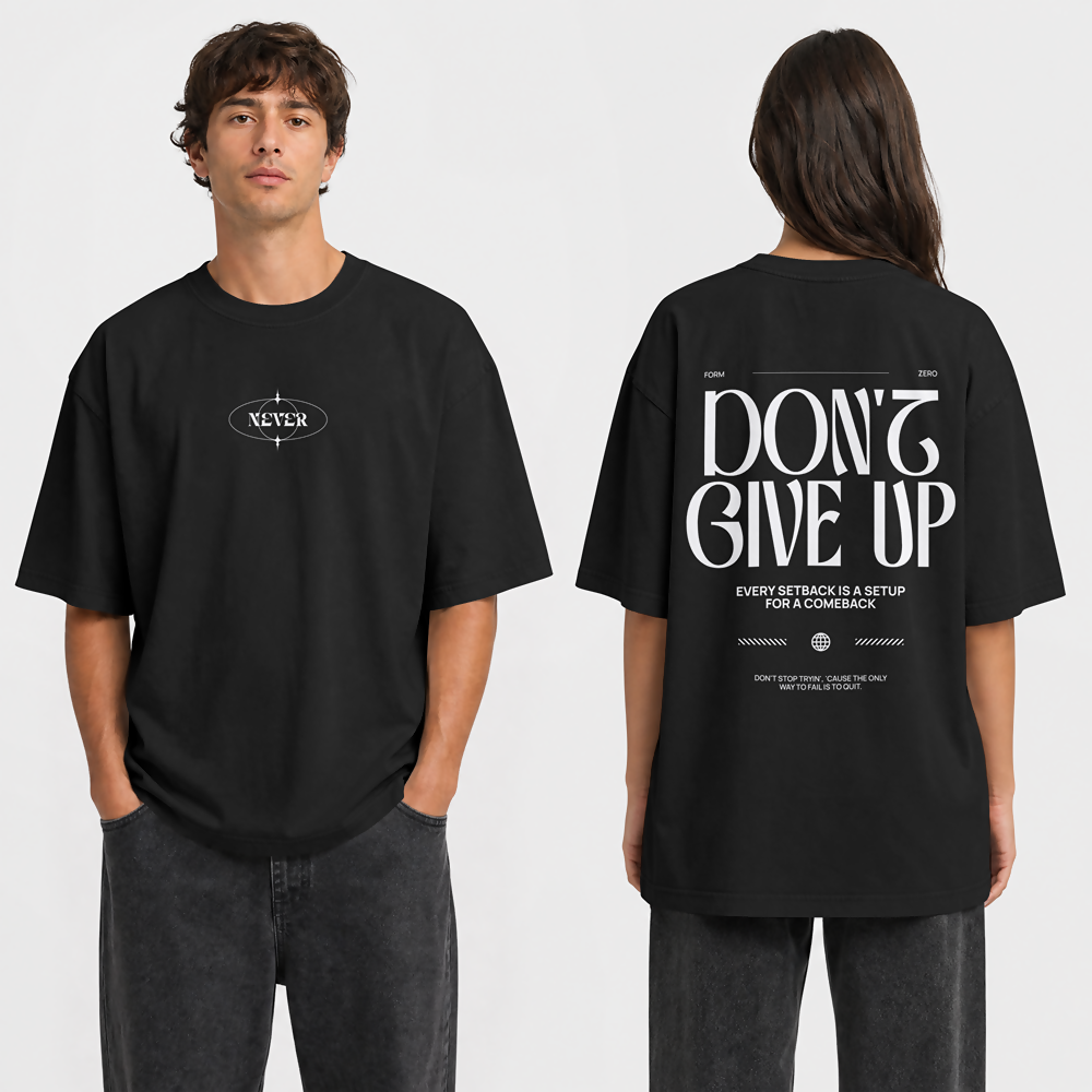 Don't Give Up Hope Oversized Tee