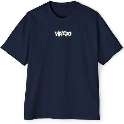 Social Introvert Graffiti Oversized Tee