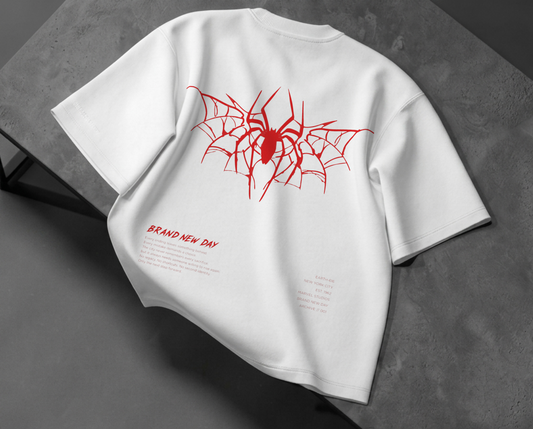 Spider-Man: Brand New Day - WHITE - OVERSIZED TEE