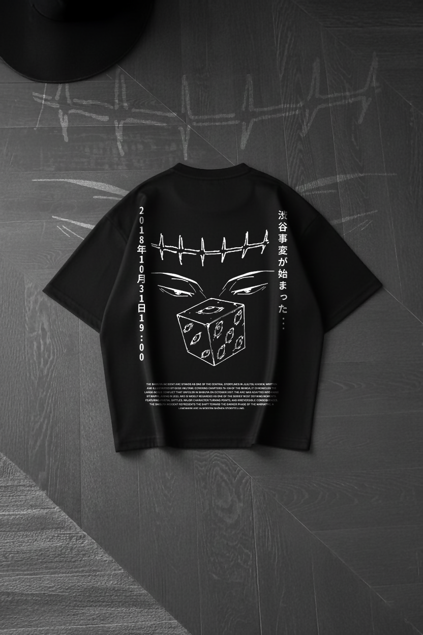 The Shibuya Arc – Jujutsu Kaisen Oversized Tee