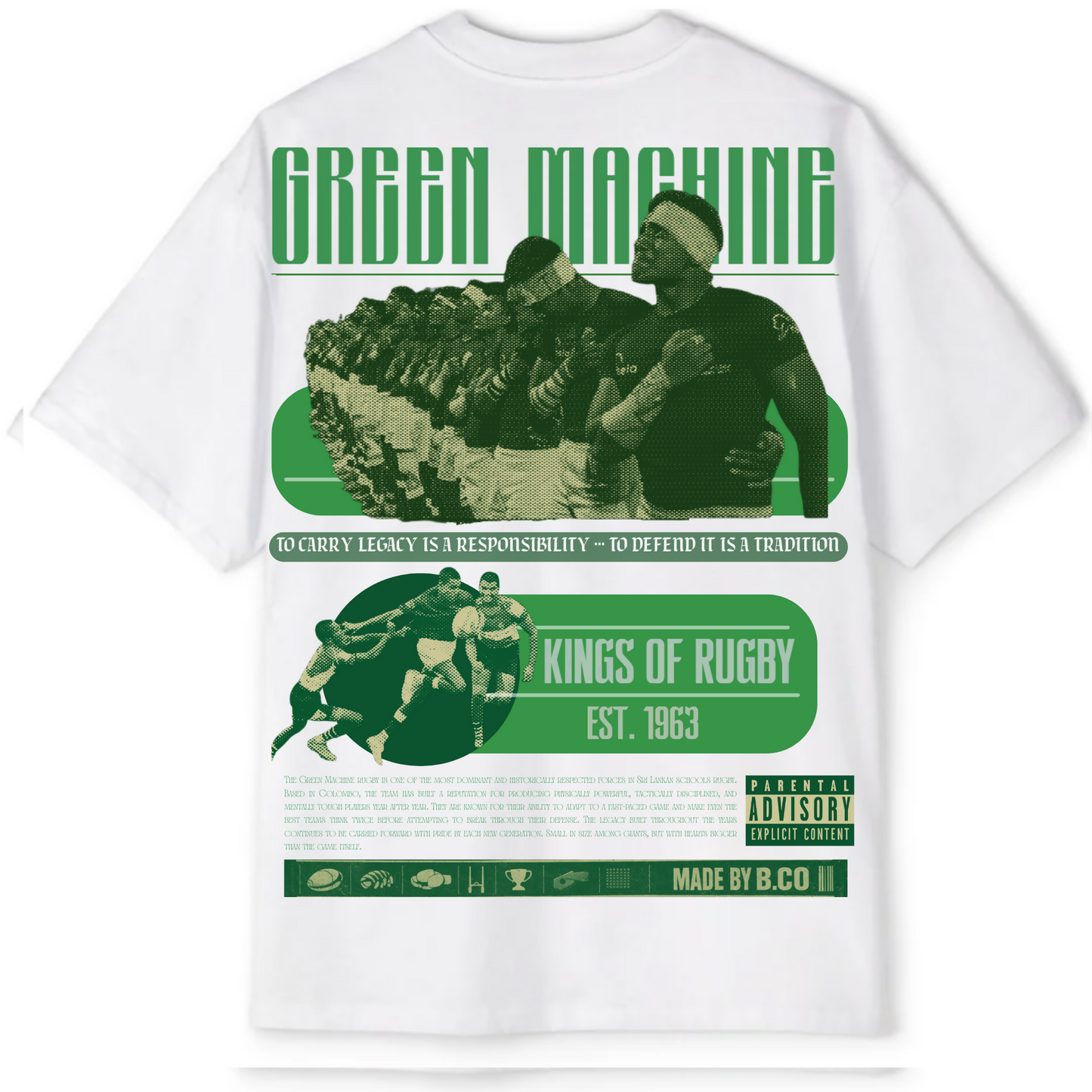 Green Machines - Oversized Fit