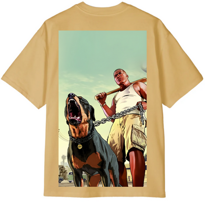 Grand Theft Auto Back Printed