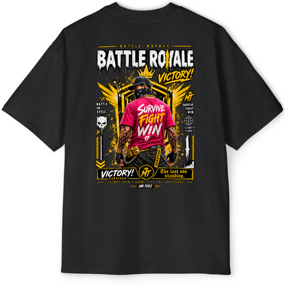 Battle Royale : VICTORY EDITION 👑 - Oversized Unisex Tee