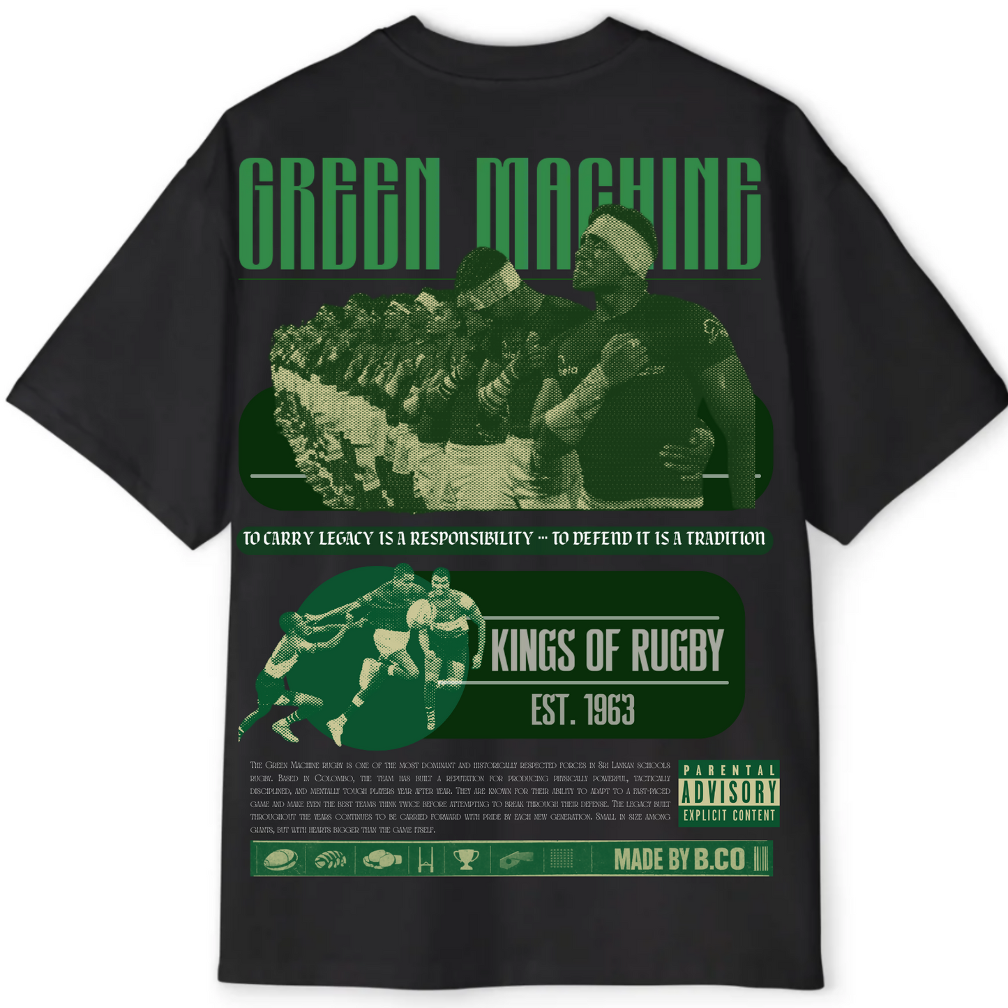 Green Machines - Oversized Fit