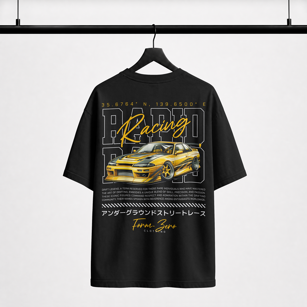 Rapid Racing-Silvia Oversized Tee